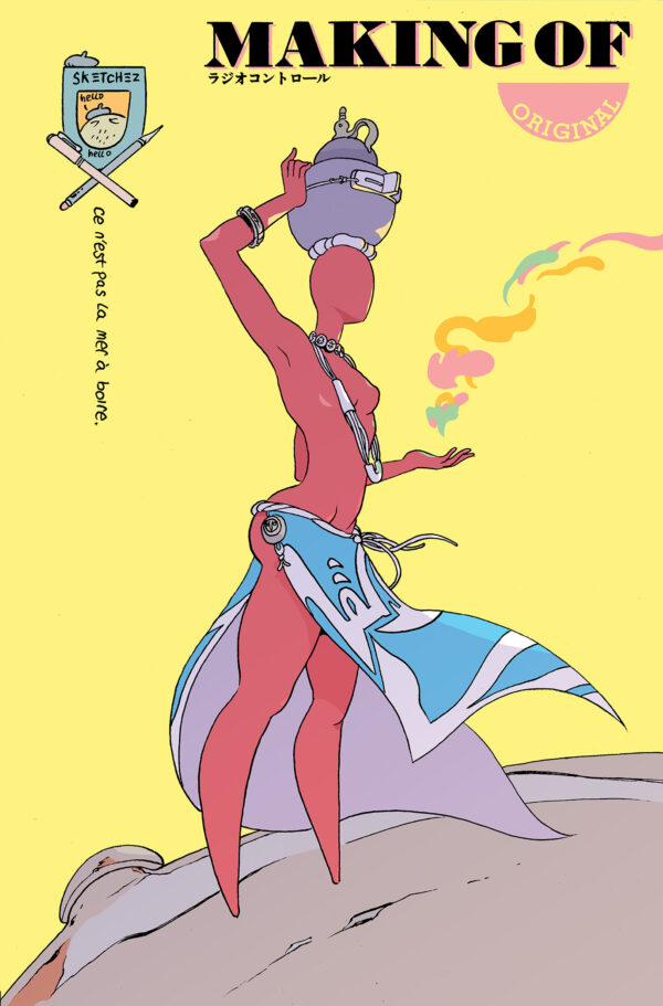 Moonray SKETCHEZ Development Book OVERS LIMITED STOCK